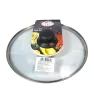 Tapa de Vidrio 24 cm TÁVOLA con Pomo de Baquelita