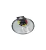 Tapa de Vidrio 22 cm TÁVOLA con Pomo de Baquelita – Resistente y Funcional