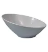 Tazón Inclinado 21 cm Melamina Blanca TÁVOLA – Elegante y Resistente