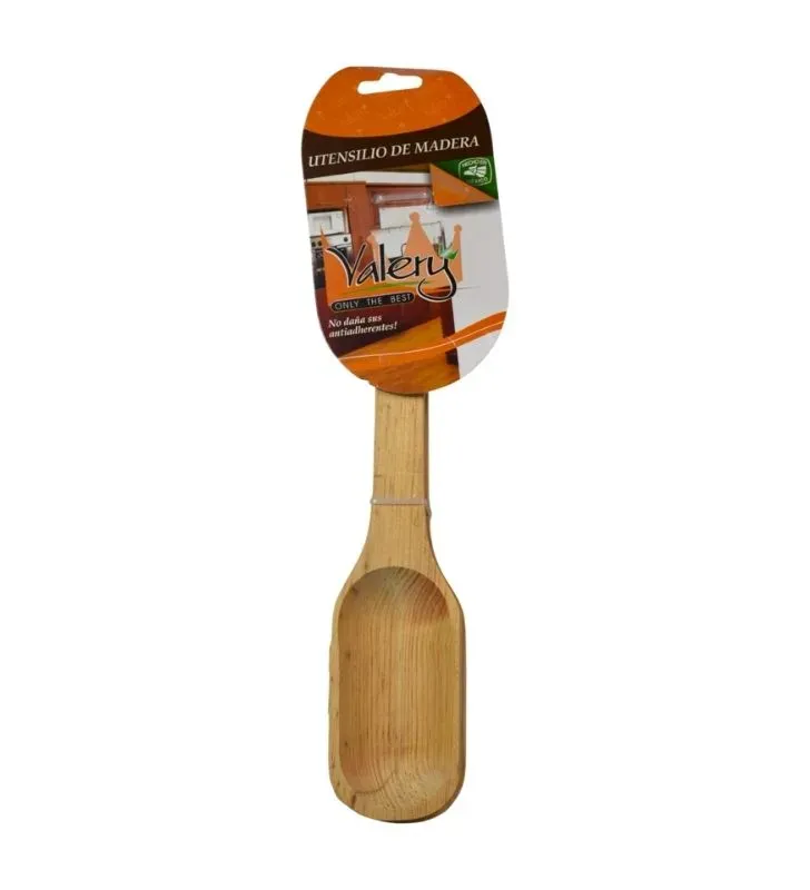 Par de Cucharas Grandes de Madera VAL024 Valery – Duraderas y Resistentes