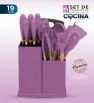 Juego de Utensilios 19 piezas Cuisine Spot AH00001-001/005