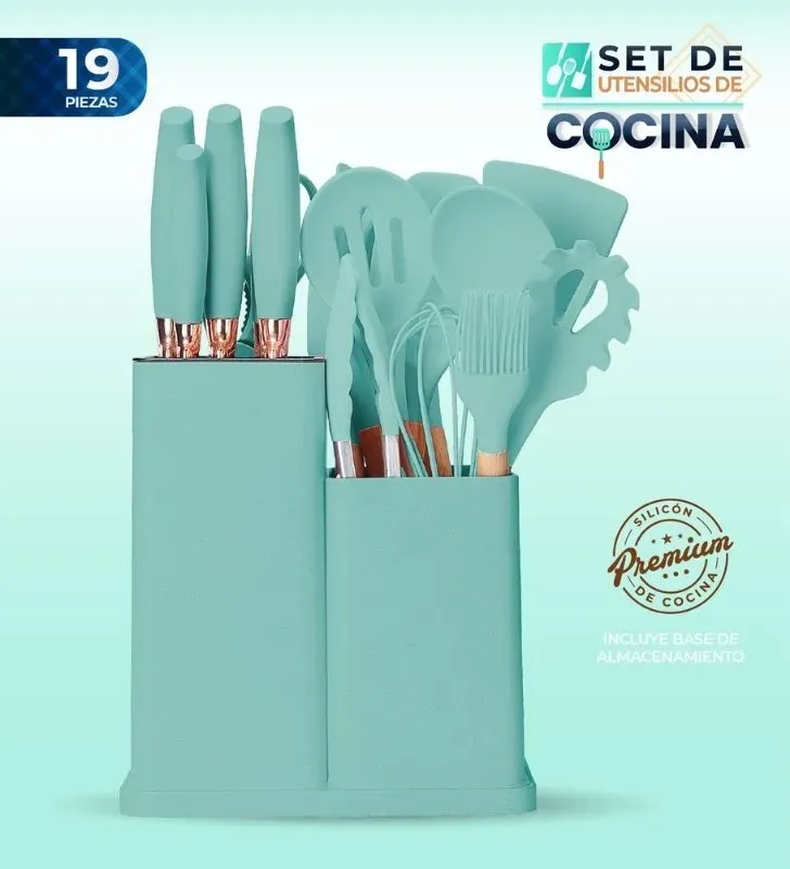 Juego de Utensilios 19 piezas Cuisine Spot AH00001-001/005