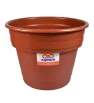 Macetón Grande Chocolate-Barro ARPLASA para Exterior