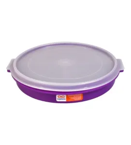 Plato plástico con 3 divisiones y tapa ARPLASA – Plato división