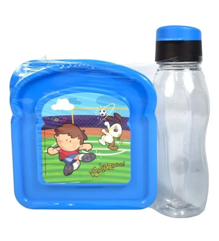 Paquete Recreo ARPLASA – Sandwichera + Botella Sport