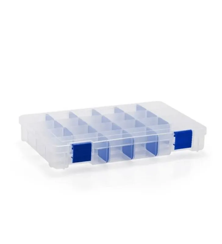 Organizador Grande Cubasa 1831 – Caja con 24 divisiones y broches de seguridad
