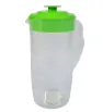 Jarra Stefy 2 Lts Europlast – Transparente con tapa multicolor