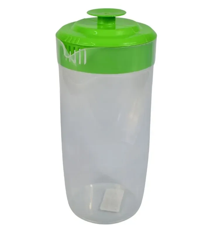Jarra Stefy 2 Lts Europlast – Transparente con tapa multicolor