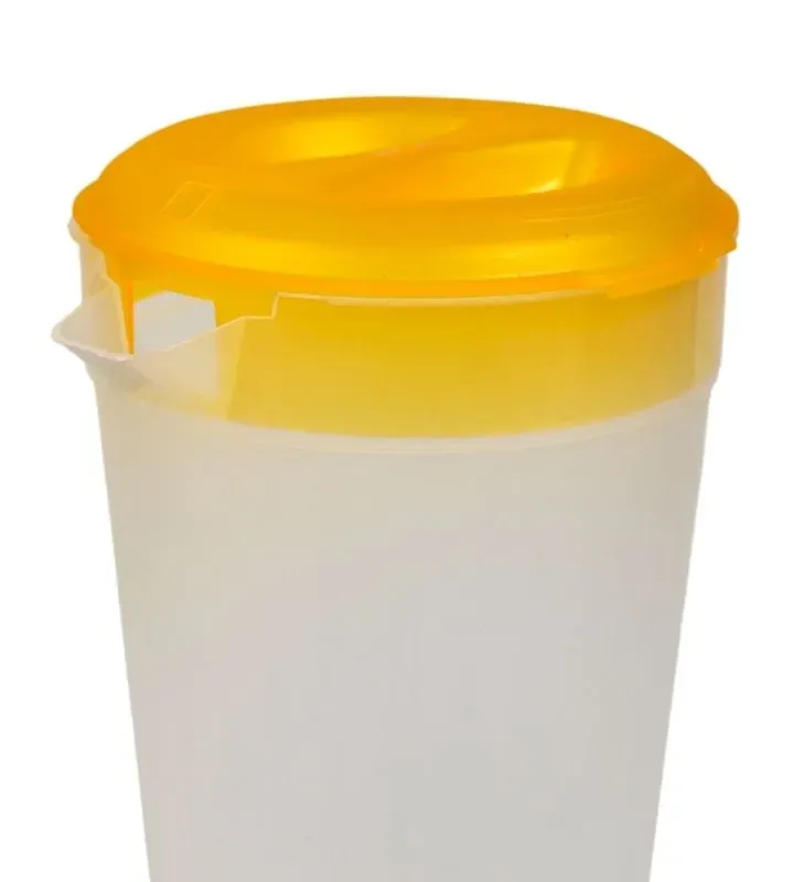 Jarra Enkaplast 2.5L con tapa – Tapas colores surtidos