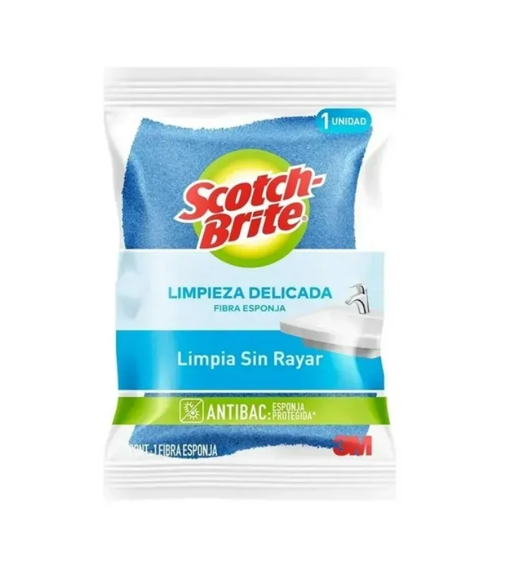 Fibra Esponja Scotch-Brite Cero Rayas – Limpieza sin rayar