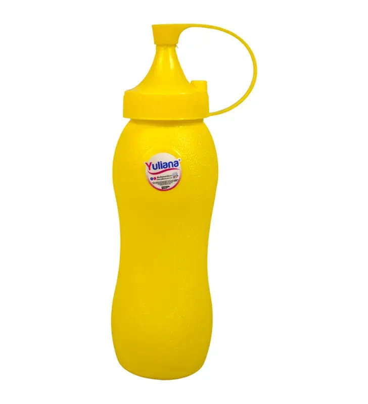 Mostacero Yuliana MX-250A 250 ml Amarillo – Dispensador de Salsas