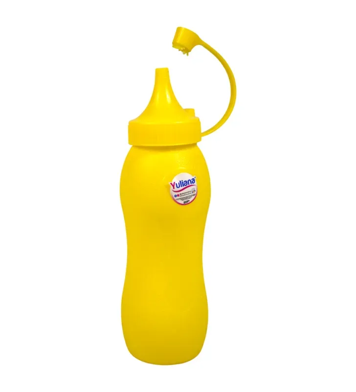 Mostacero Yuliana MX-250A 250 ml Amarillo – Dispensador de Salsas