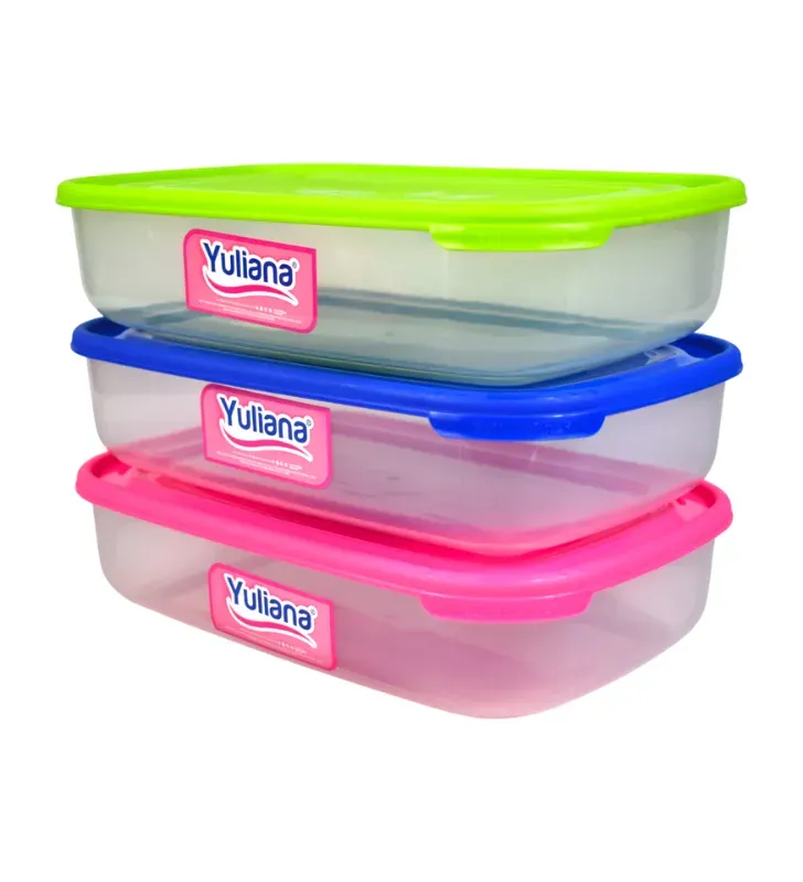 Recipiente Hermético Yuliana Hawaii #3 (MX-081) – 3000 ml
