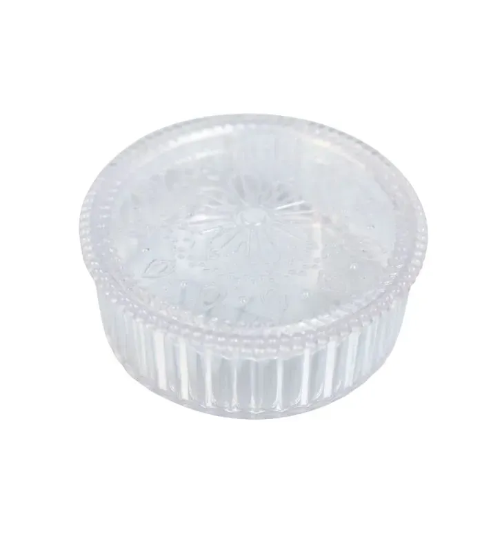 Alhajero Redondo Cristal ARRA 2975 – Plástico transparente