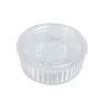 Alhajero Redondo Cristal ARRA 2975 – Plástico transparente