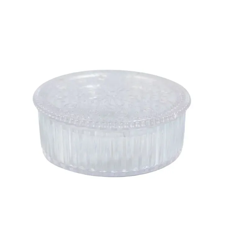 Alhajero Redondo Cristal ARRA 2975 – Plástico transparente