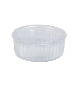 Alhajero Redondo Cristal ARRA 2975 – Plástico transparente