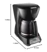 Cafetera Hamilton Beach 43672 – 12 tazas con reloj programable