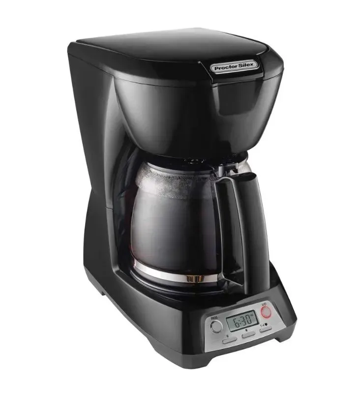 Cafetera Hamilton Beach 43672 – 12 tazas con reloj programable