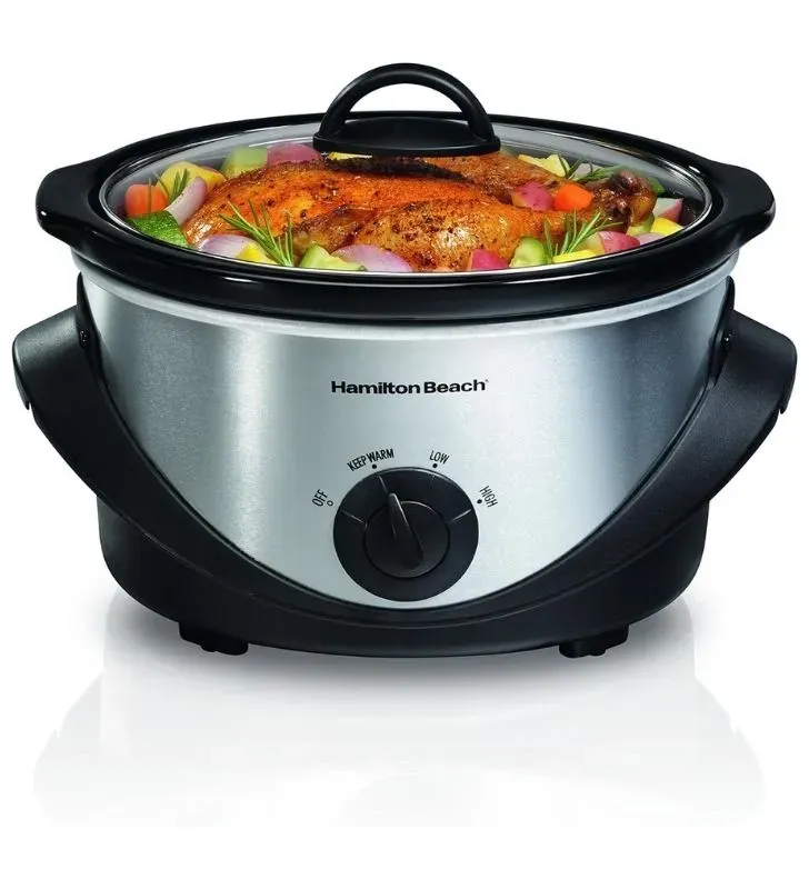 Olla de Cocción Lenta Hamilton Beach 33141 – 4 qt Oval