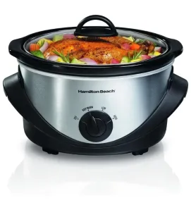 Olla de Cocción Lenta Hamilton Beach 33141 – 4 qt Oval