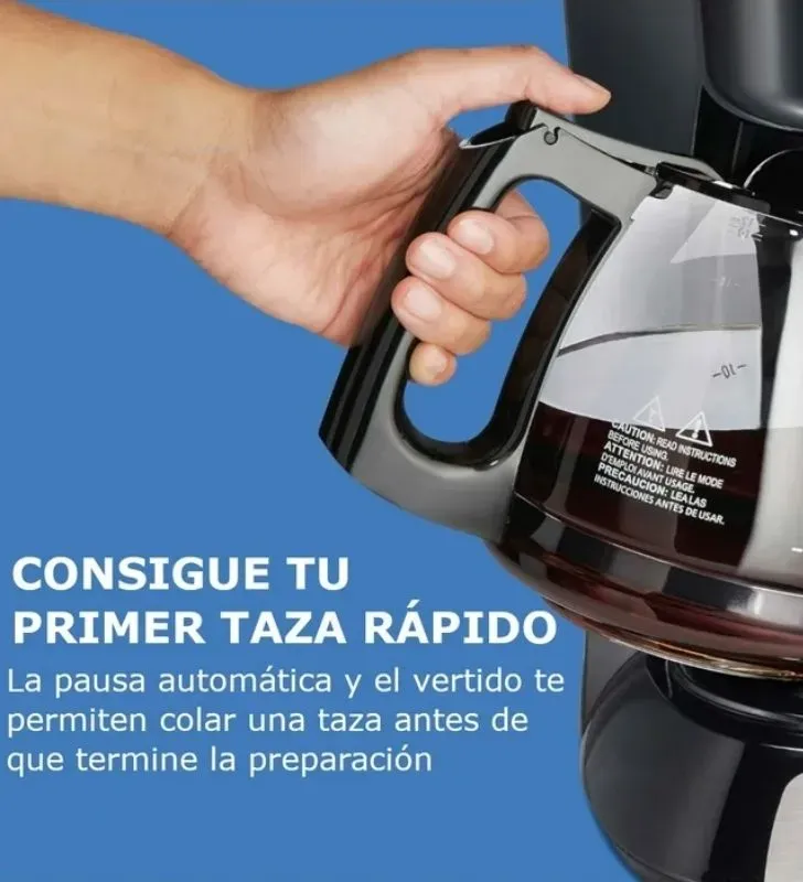 Cafetera Hamilton Beach 49632 – 12 tazas programable