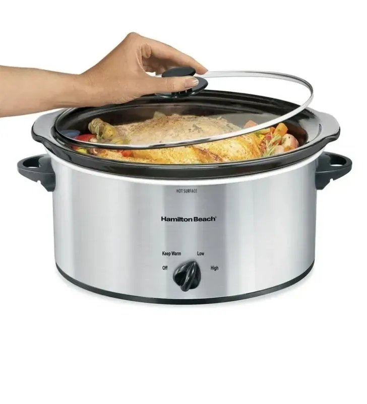 Olla de Cocción Lenta Hamilton Beach 33167 – 6 cuartos / 5.7 L