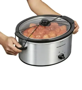 Olla de Cocción Lenta Hamilton Beach 33167 – 6 cuartos / 5.7 L