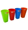 Vaso cuadrado grande Arplasa – 550 ml, colores surtidos