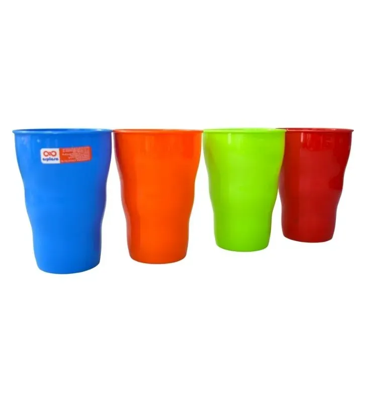 Vaso Hula Hula Chico Arplasa – 550 ml, colores surtidos