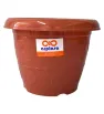Maceta Flores No. 3 de plástico Arplasa – color terracota