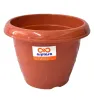 Maceta Flores No. 3 de plástico Arplasa – color terracota