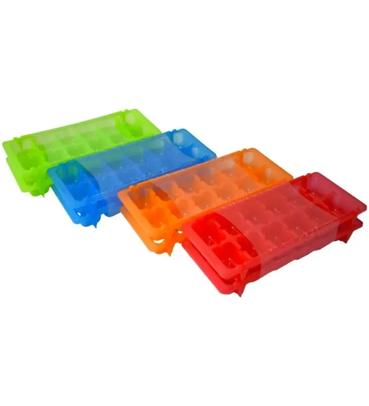 Set de 2 charolas para hacer hielo Arplasa – Plástico resistente, apilables