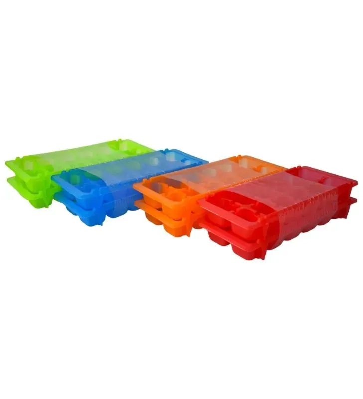 Set de 2 charolas para hacer hielo Arplasa – Plástico resistente, apilables