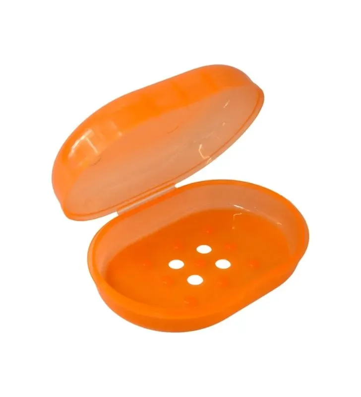 Jabonera con bisagra Arplasa – Plástico resistente, diseño práctico
