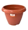 Maceta Flores No. 6 de plástico Arplasa – 10L, color terracota