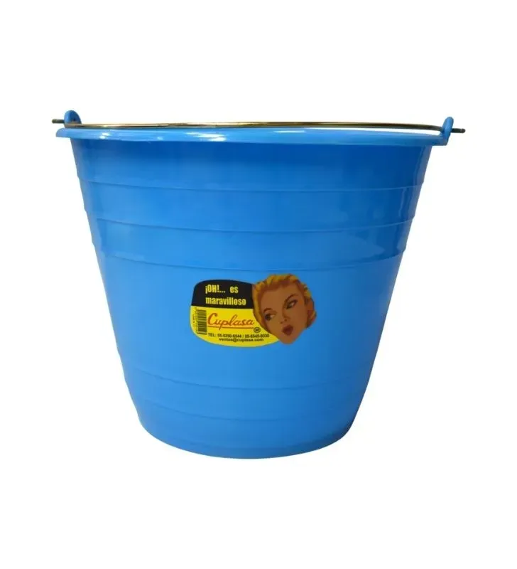 Cubeta Cuplasa No. 12 – 9.5 L | Plástico resistente