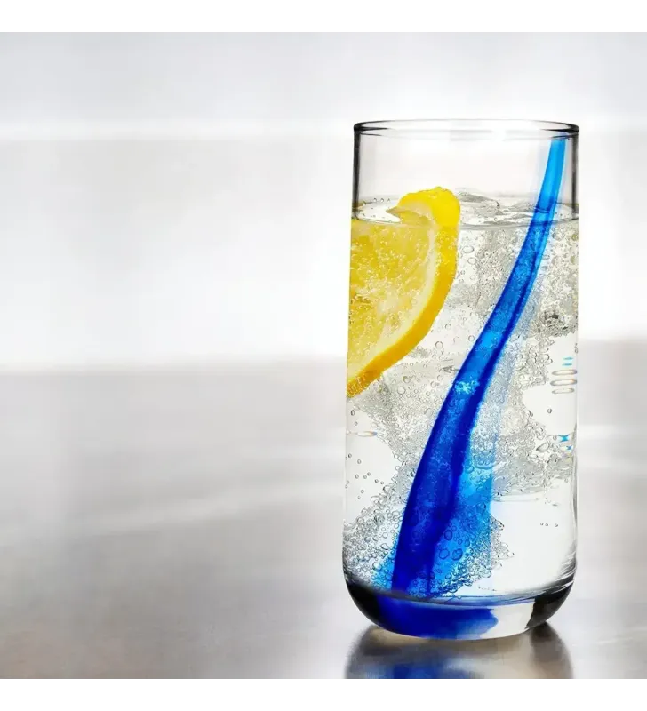 6098 JGO DE VASOS COOLER LISTON AZUL-CRISA