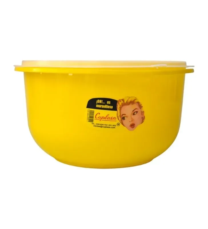Tazón Hermético Cuplasa No. 3 – 600 ml con Tapa