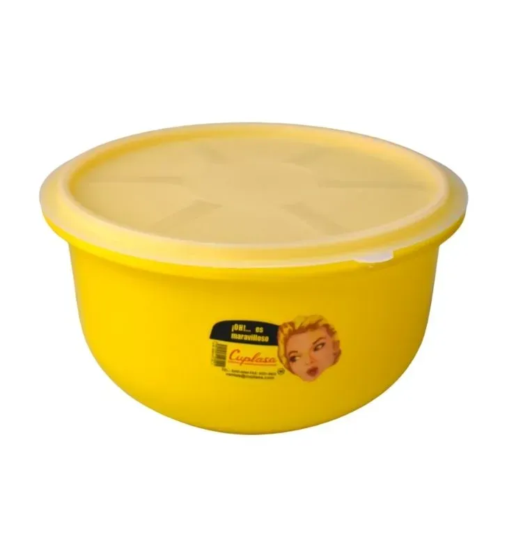Tazón Hermético Cuplasa No. 3 – 600 ml con Tapa