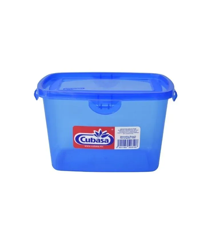 Hermético Brooch Rectangular Cubasa 0610 – 1000 ml