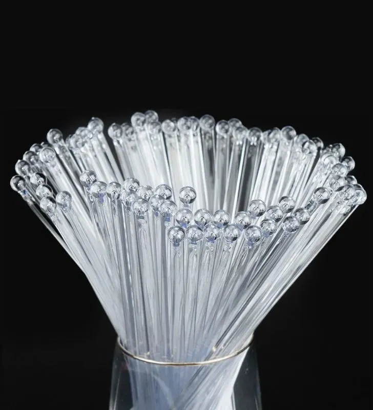 Agitador Bolsa c/100 Pzas. Plásticos Terrones – Mezcla de Bebidas Frías