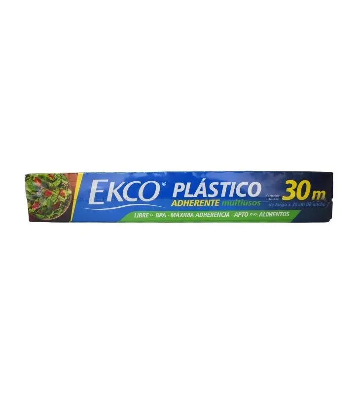 Papel Película Ekco 93549 – 30m x 300mm – Conserva la Frescura de tus Alimentos