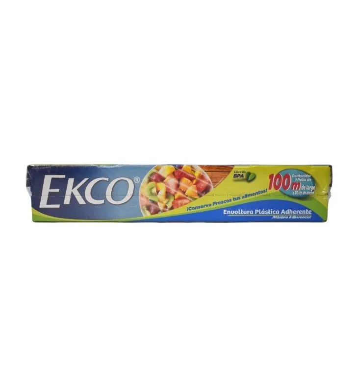 Papel Película Ekco 93556 – 100m x 300mm – Conserva la Frescura de tus Alimentos
