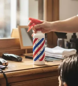 Botella Barbershop PET – Atomizador para salón