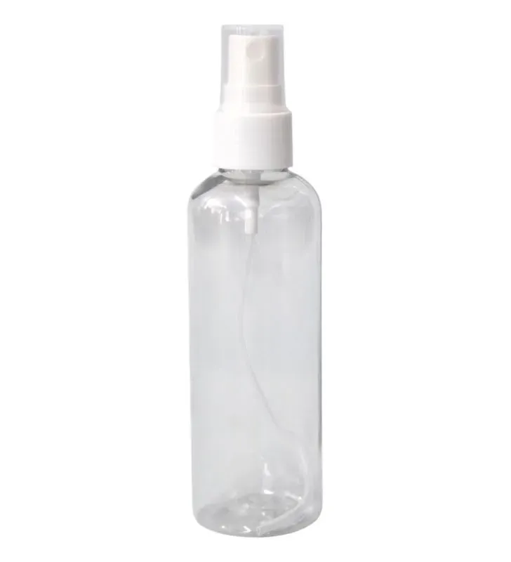 Botella Boston PET 125 ml con Atomizador tipo Spray