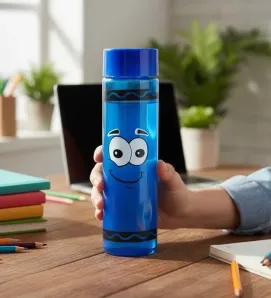 Botella tipo Tubo Crayola – botella de agua plástica