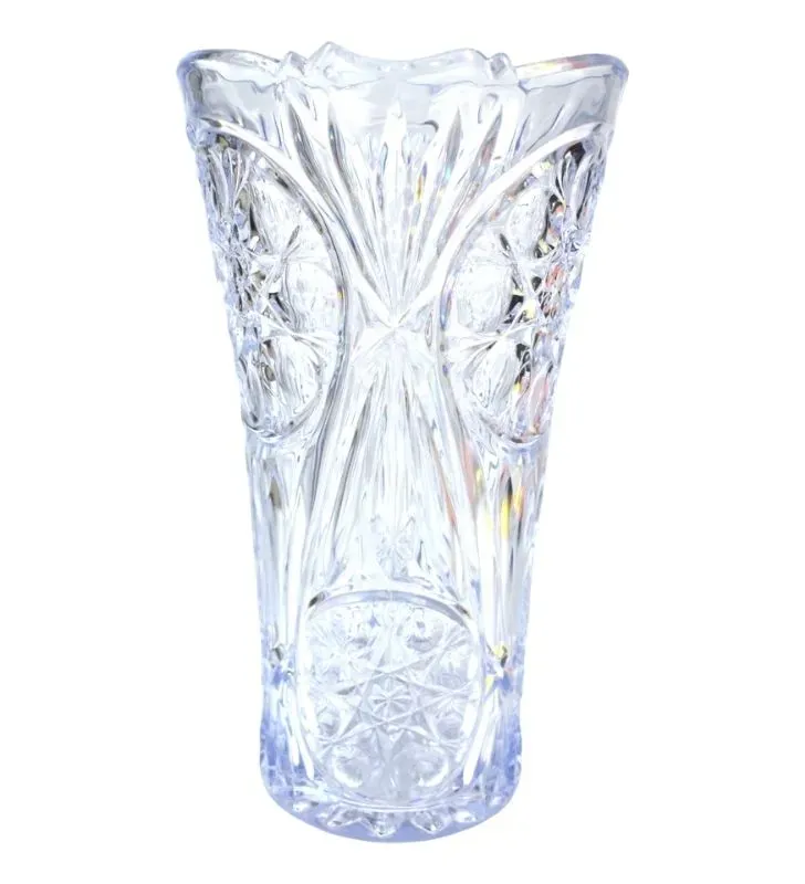 Florero Bohemia Grande W016 – Tallado Elegante
