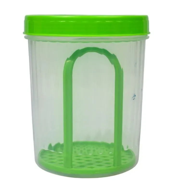 Bote Chilero Grande 1 LT W162 – Con Tapa y Colador Integrado