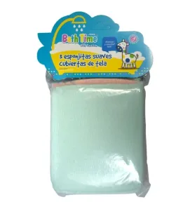 Esponja Delgada para Baño de Bebé T Taio TTB3 – 3 Piezas